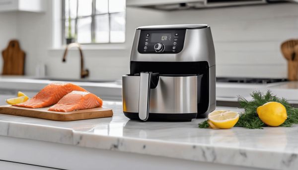 Comment cuire du saumon surgelé à l’air fryer rapidement?