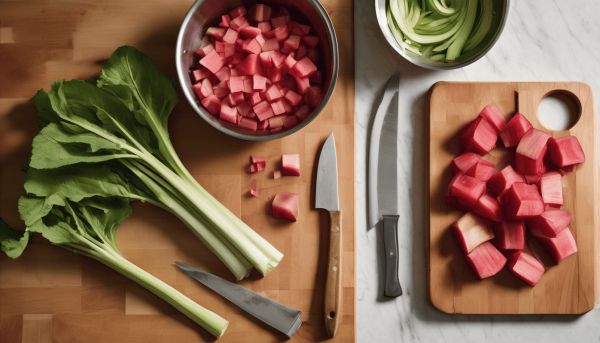 Congeler de la rhubarbe : les étapes incontournables pour bien la conserver