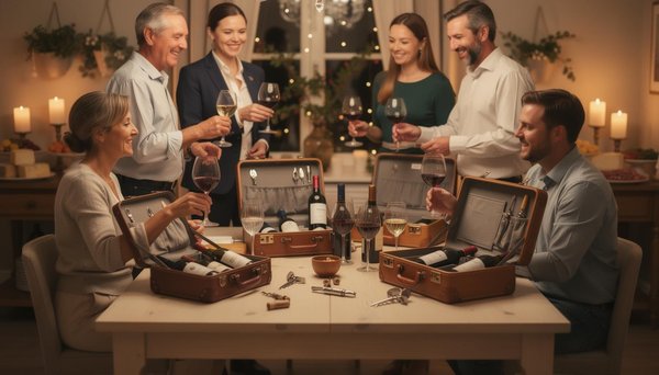 Les valises de dégustation de vins : la nouvelle tendance pour vos soirées réussies